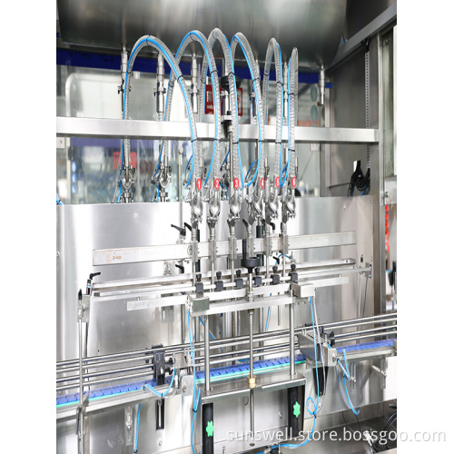 Hand Sanitizer Filling Capping Labeling Packaging Machine